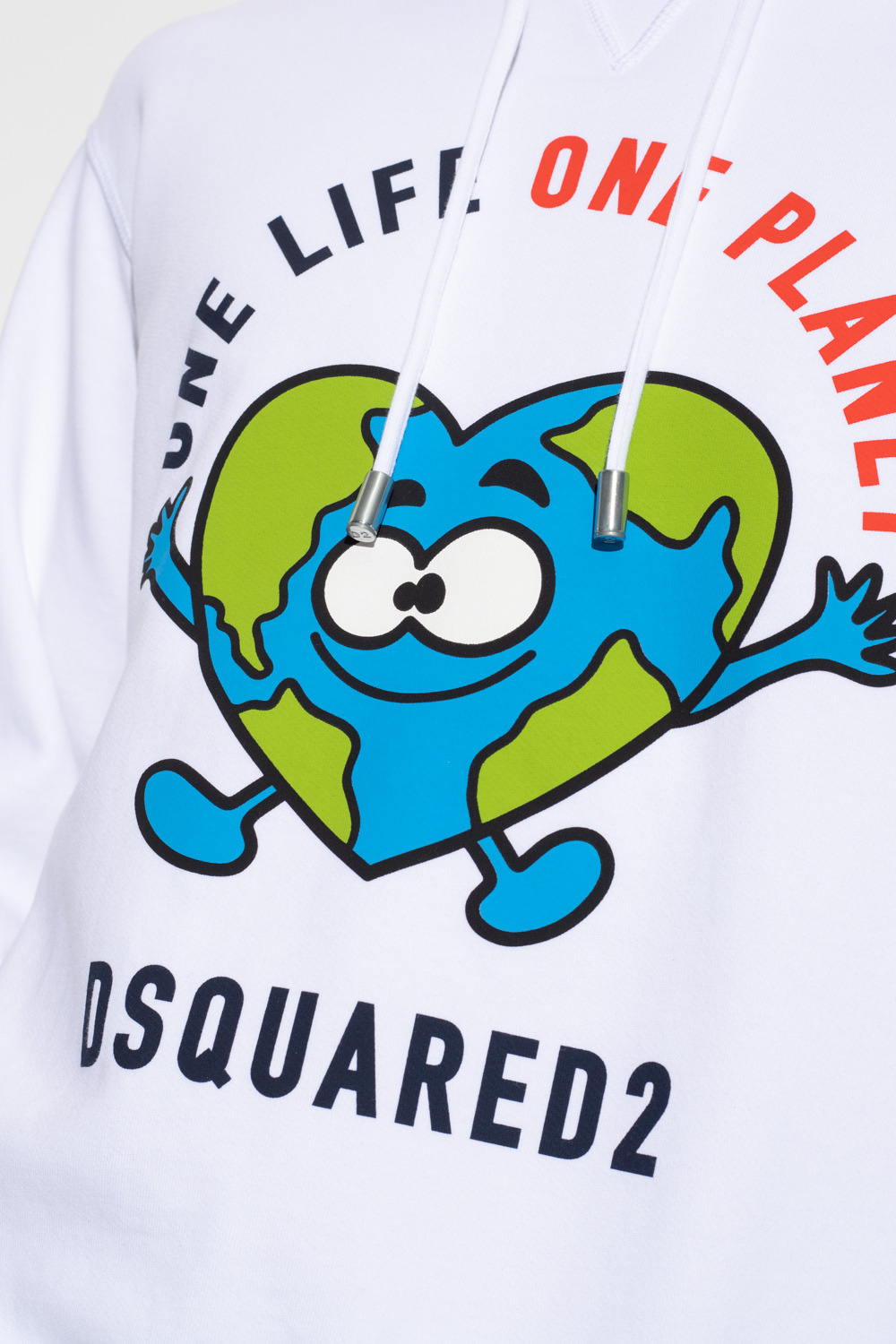 HOODIE /DSQUARED2 SMURFS ONE LIFE ONE PLANET /0231-